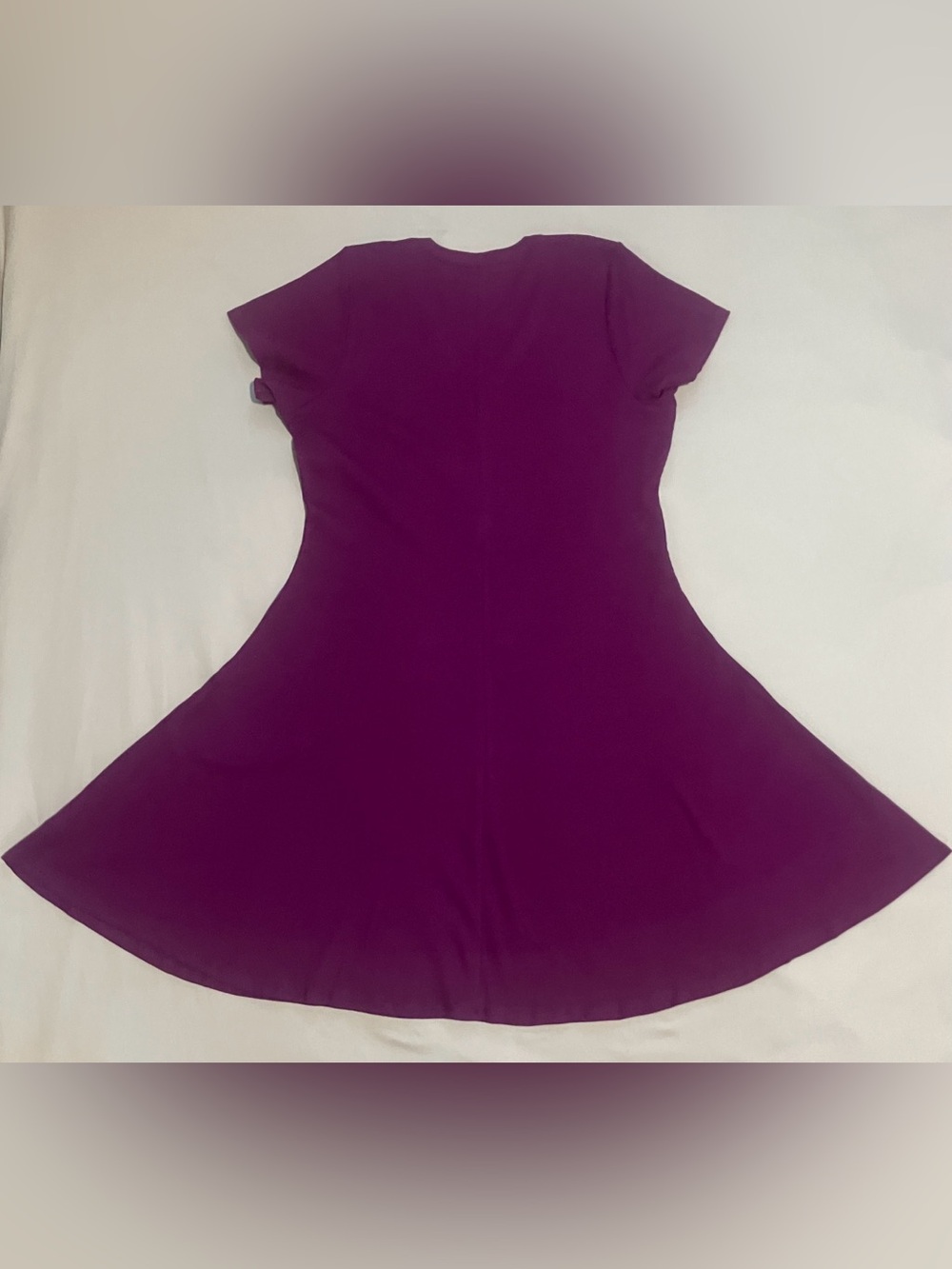 Torrid Plum Caspia Ribbed Henley Mini Dress Size 00 (10) NWT - Picture 2 of 9